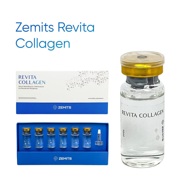 Zemits RevitaCollagen Омолоджуюча колагенова сироватка для безінʼєкційної мезотерапії (1 ампула)