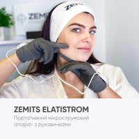 Zemits ElastiStrom Портативний мікрострумовий апарат з рукавичками